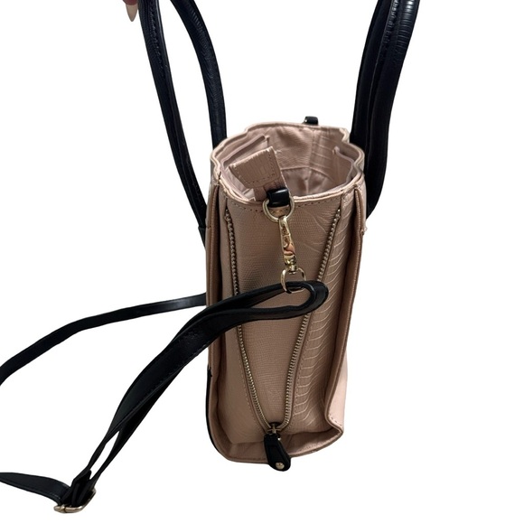 ALDO Mini Satchel Crossbody – Blush Pink & Black - Picture 5 of 7